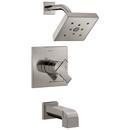 Delta Faucet Stainless Two Handle Single Function Bathtub & Shower Faucet (Trim Only) 