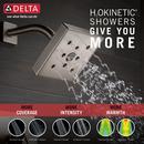 Delta Faucet Brilliance Stainless Two Handle Single Function Bathtub & Shower Faucet (Trim Only) 
