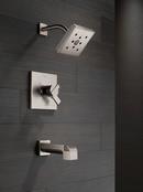 Delta Faucet Brilliance Stainless Two Handle Single Function Bathtub & Shower Faucet (Trim Only) 