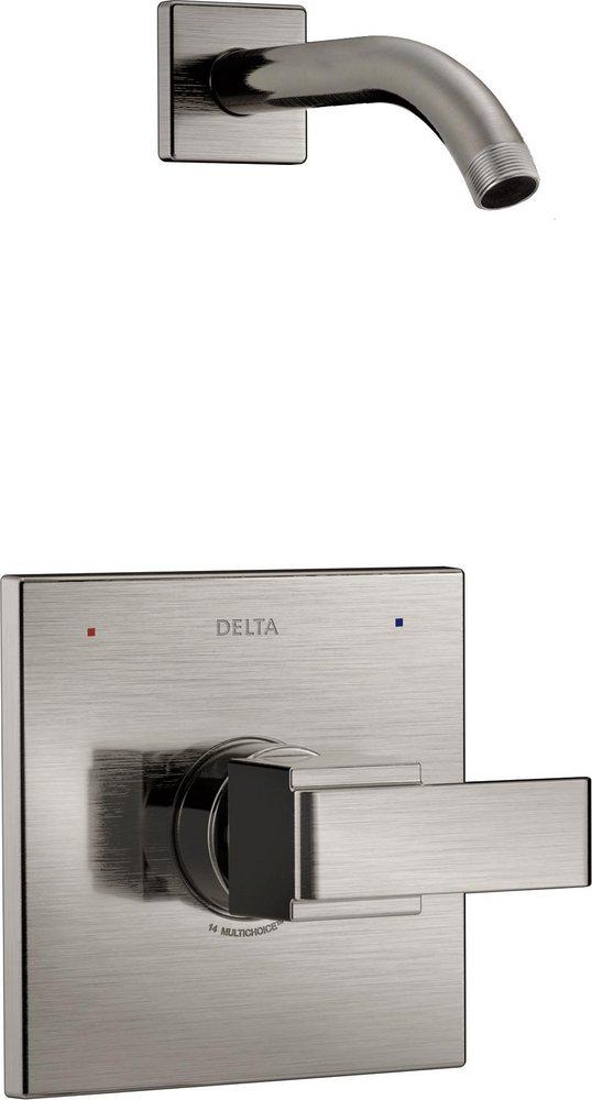 Delta Faucet Stainless Single Handle Shower Faucet (Trim Only) 