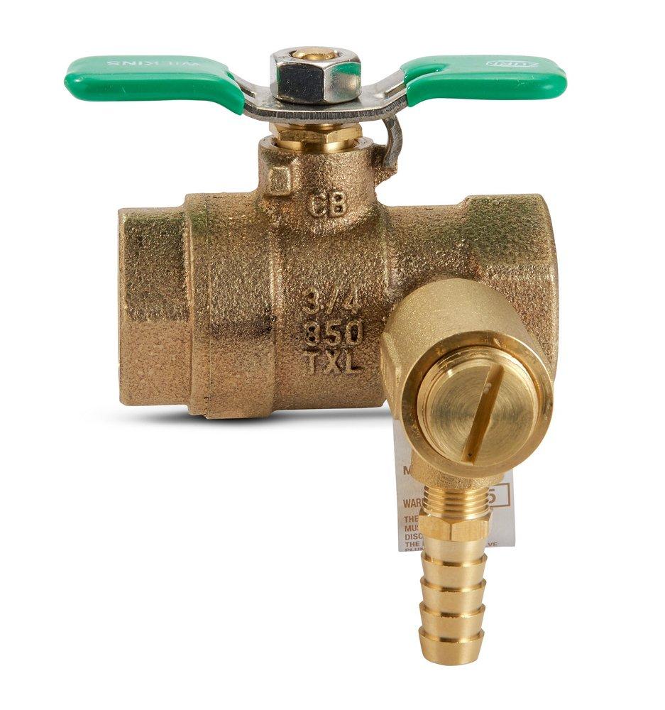 Zurn Wilkins Cast Bronze Cast Bronze FNPT Ball Valve 
