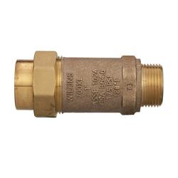 1 in Bronze FPT x MPT Dual Check Valve