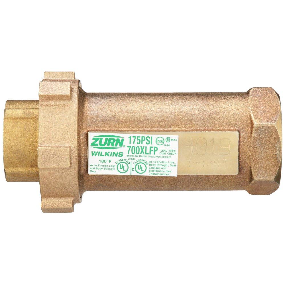 Zurn Wilkins Cast Bronze FNPT Dual Check Valve 