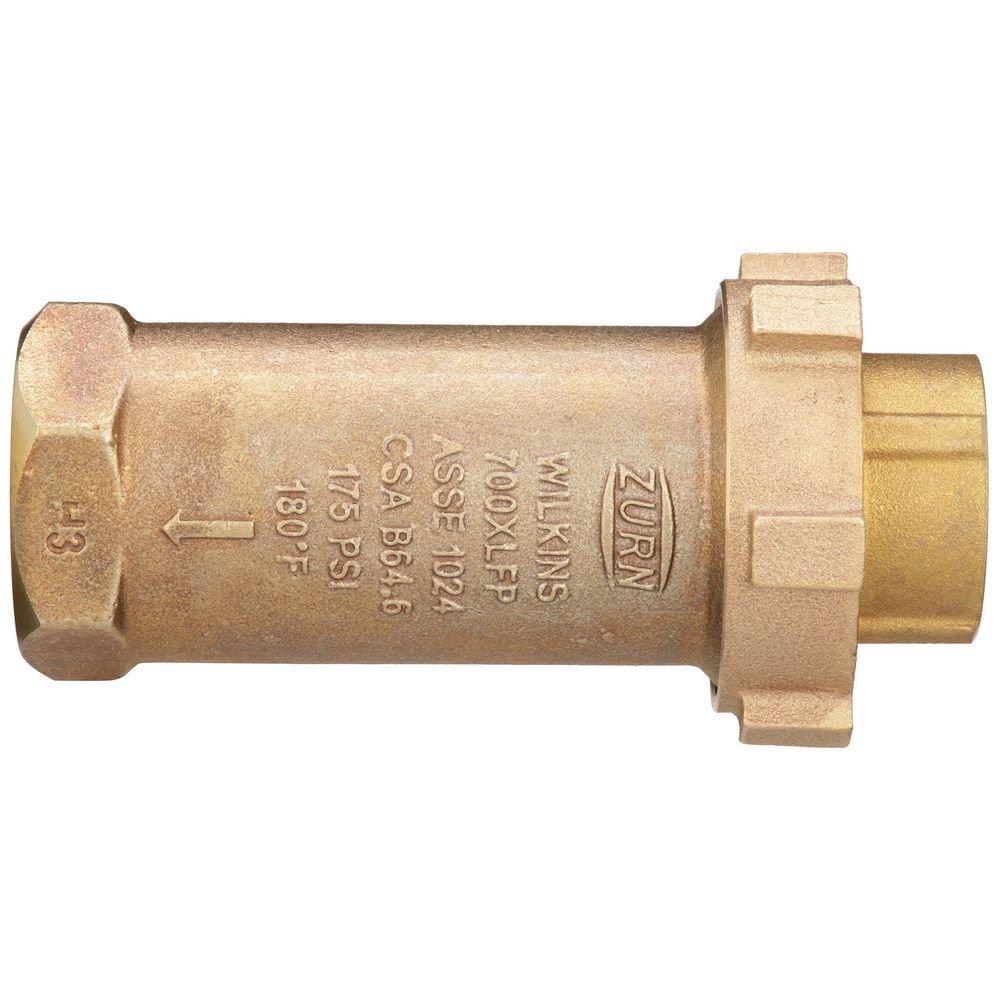 Zurn Wilkins Cast Bronze FNPT Dual Check Valve 