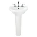 American Standard White 19X21 3H 8CC VC PED LAV *TROPET 