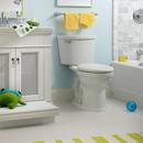 1.28 gpf Elongated Two Piece Toilet in White 
