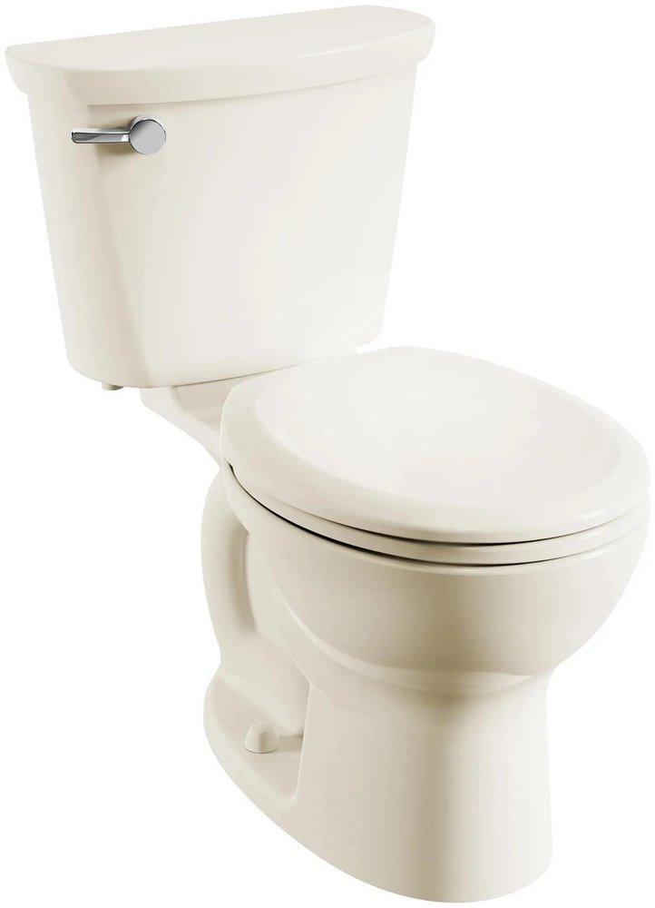 1.6 gpf Round Two Piece Toilet in Bone 