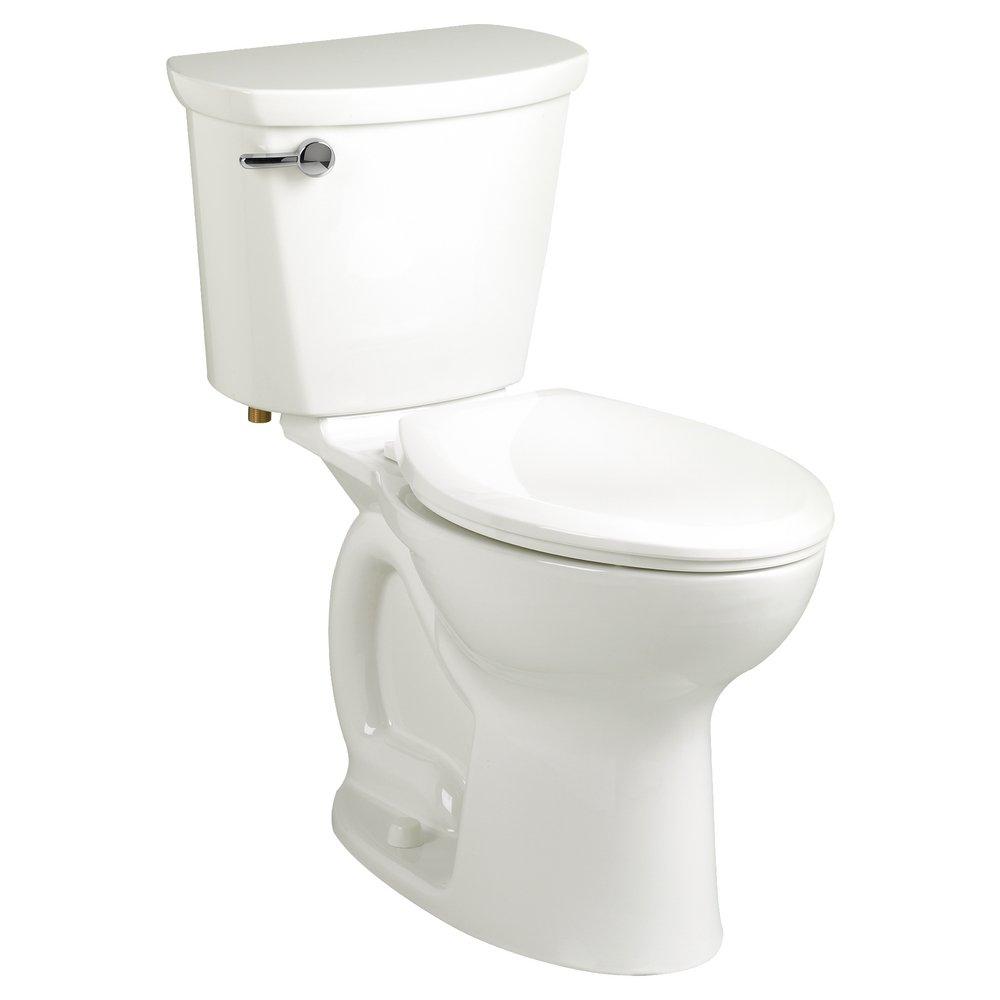 1.28 gpf Round Two Piece Toilet in White 