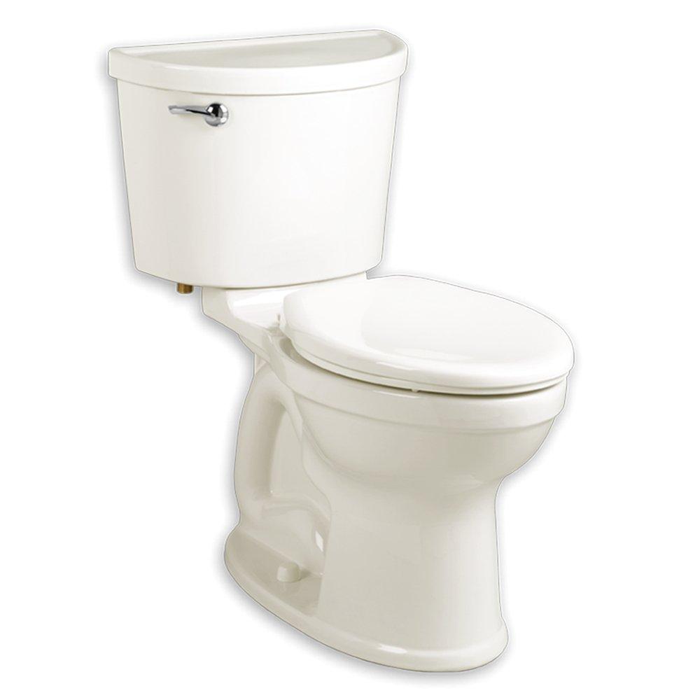 American Standard White 1.6 gpf Elongated Toilet 