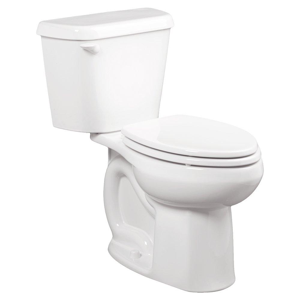 1.6 gpf Elongated Two Piece Toilet in White 