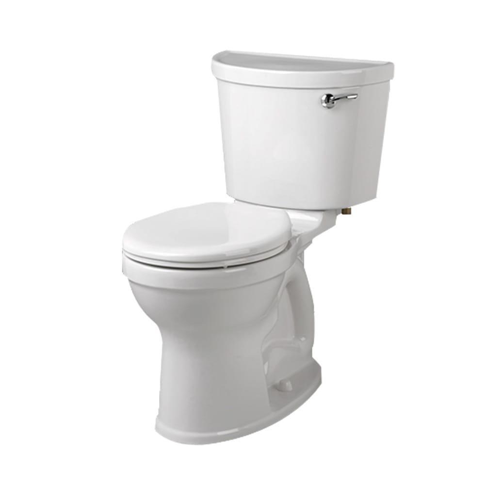 American Standard White 1.28 gpf Round Two Piece Toilet 