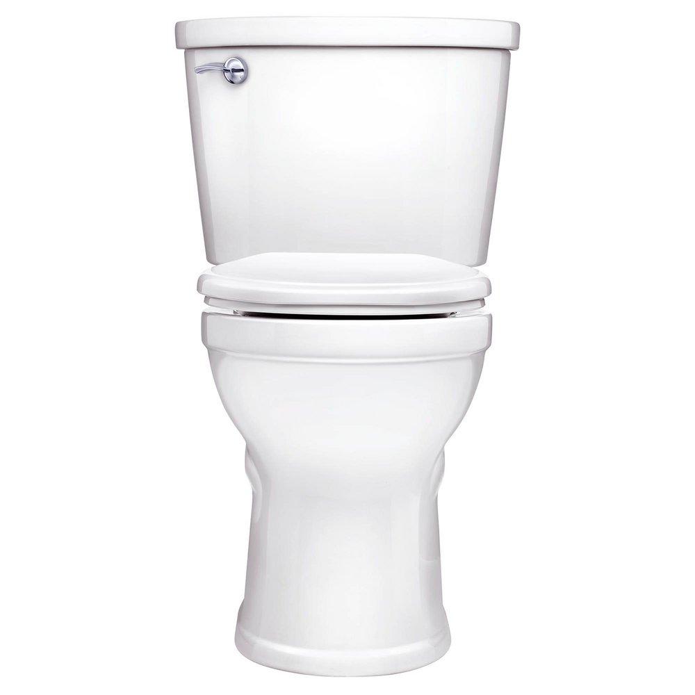 American Standard White 1.6 gpf Round Two Piece Toilet 
