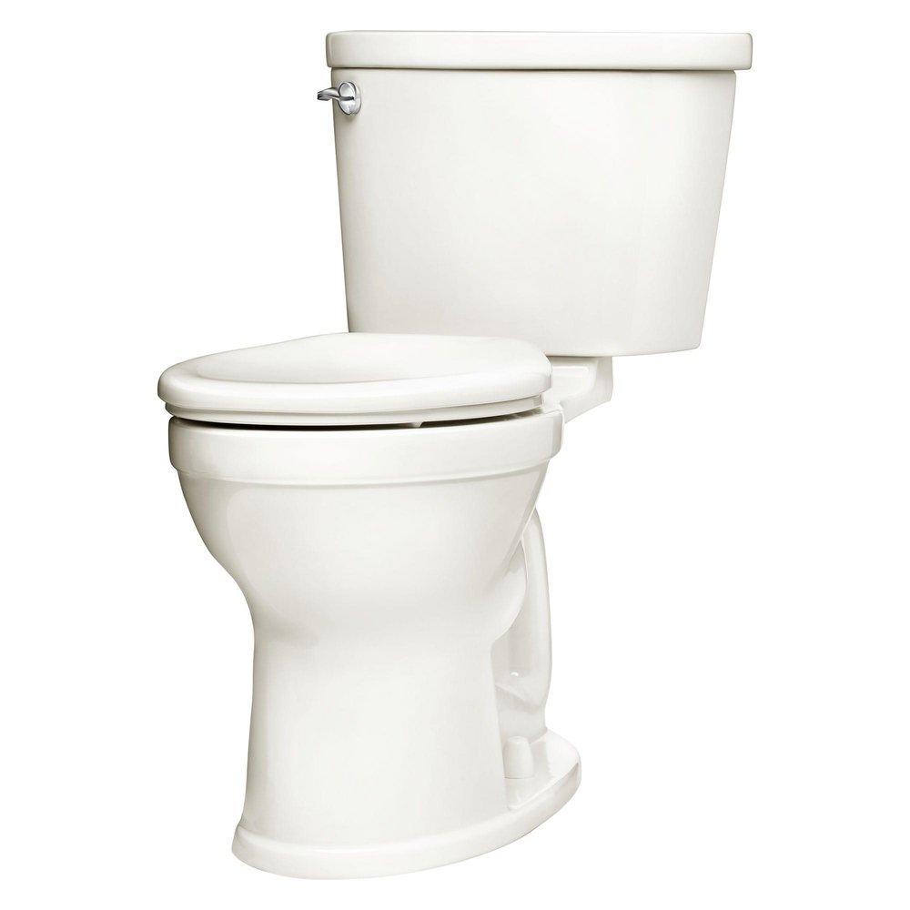 American Standard White 1.6 gpf Round Two Piece Toilet 