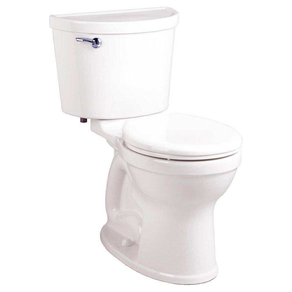 American Standard White 1.6 gpf Round Two Piece Toilet 