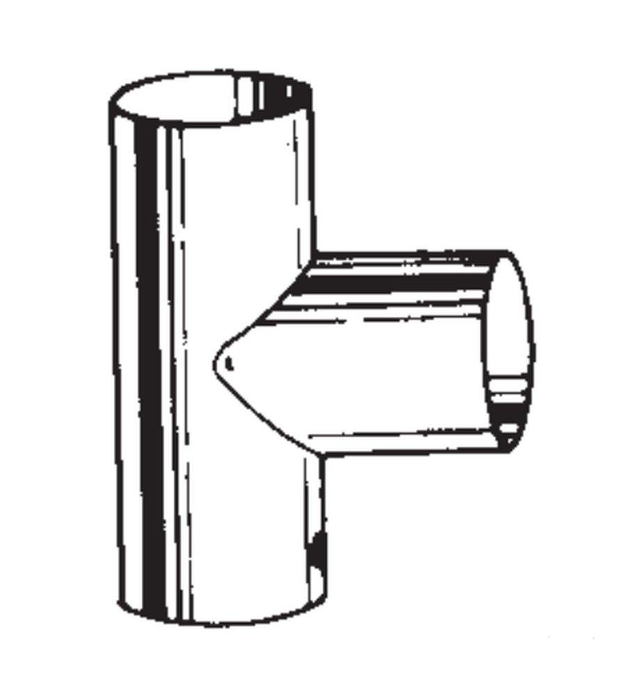 Champion Manufacturing 4 x 4 in. Duct Tee 