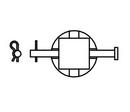 American Flow Control Clevis and Clip Pin 