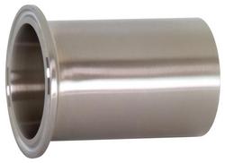 4 in. 304 Stainless Steel Clamp x Butt Weld Long Ferrule #7