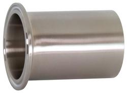 4 in. 304 Stainless Steel Clamp x Butt Weld Long Ferrule #7