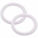 6 in. PTFE Clamp Gasket in White