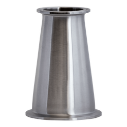 1 x 1/2 in. 316L Stainless Steel Clamp Concentric Reducer #7