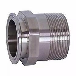 1 x 1/2 in. 304 Stainless Steel Clamp x MPT Adapter #7
