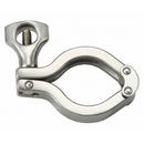 1 - 1-1/2 in. 304 Stainless Steel Sanitary Head Double Pin Clamp