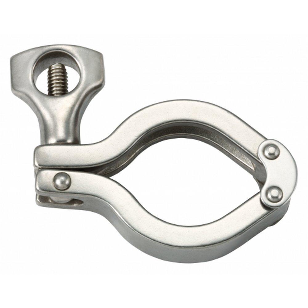 304 Stainless Steel Sanitary Head Double Pin Clamp 