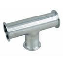 FNW&reg; Clamp Global 304 Stainless Steel Long Tee 
