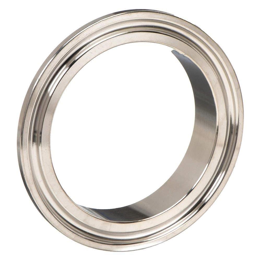 FNW&reg; Polished No. 7 Global 316L Stainless Steel Short Sanitary Ferrule 