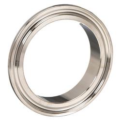 10 in. 316L Stainless Steel Clamp x Butt Weld Short Ferrule #7