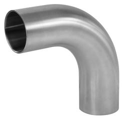 1 in. 304 Stainless Steel Butt Weld Long Radius 90 Degree Elbow #7