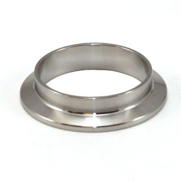FNW&reg; Polished No. 7 Global 304 Stainless Steel Short Sanitary Ferrule 