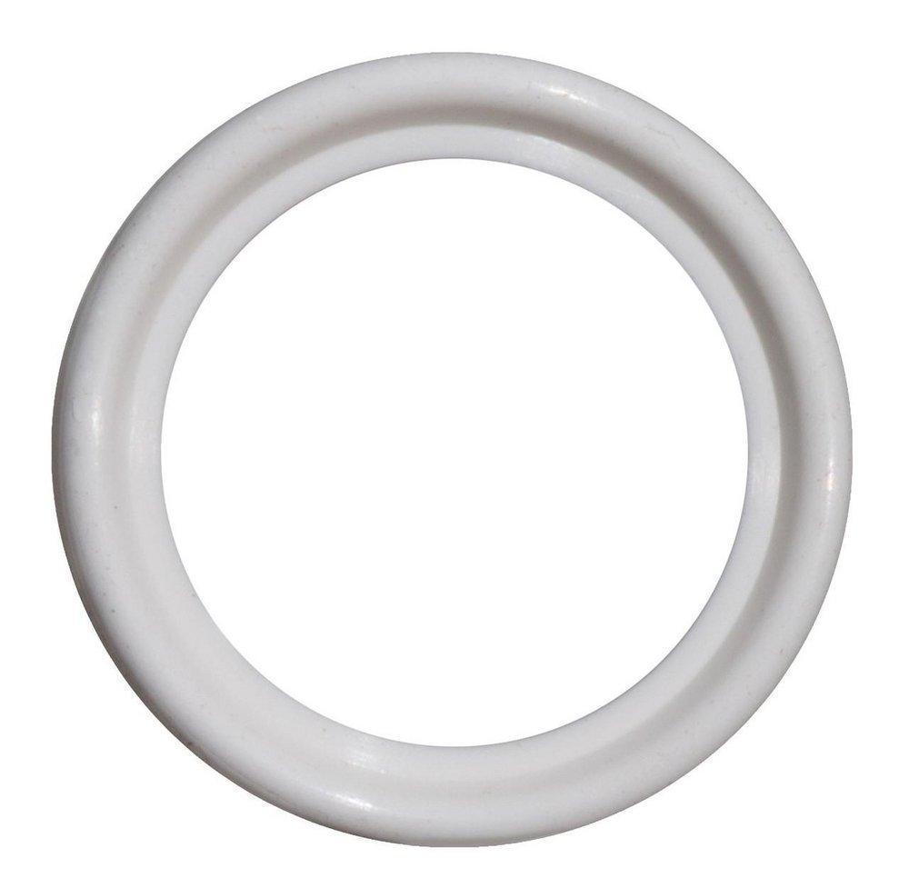 White Silicone Gasket in Clear 