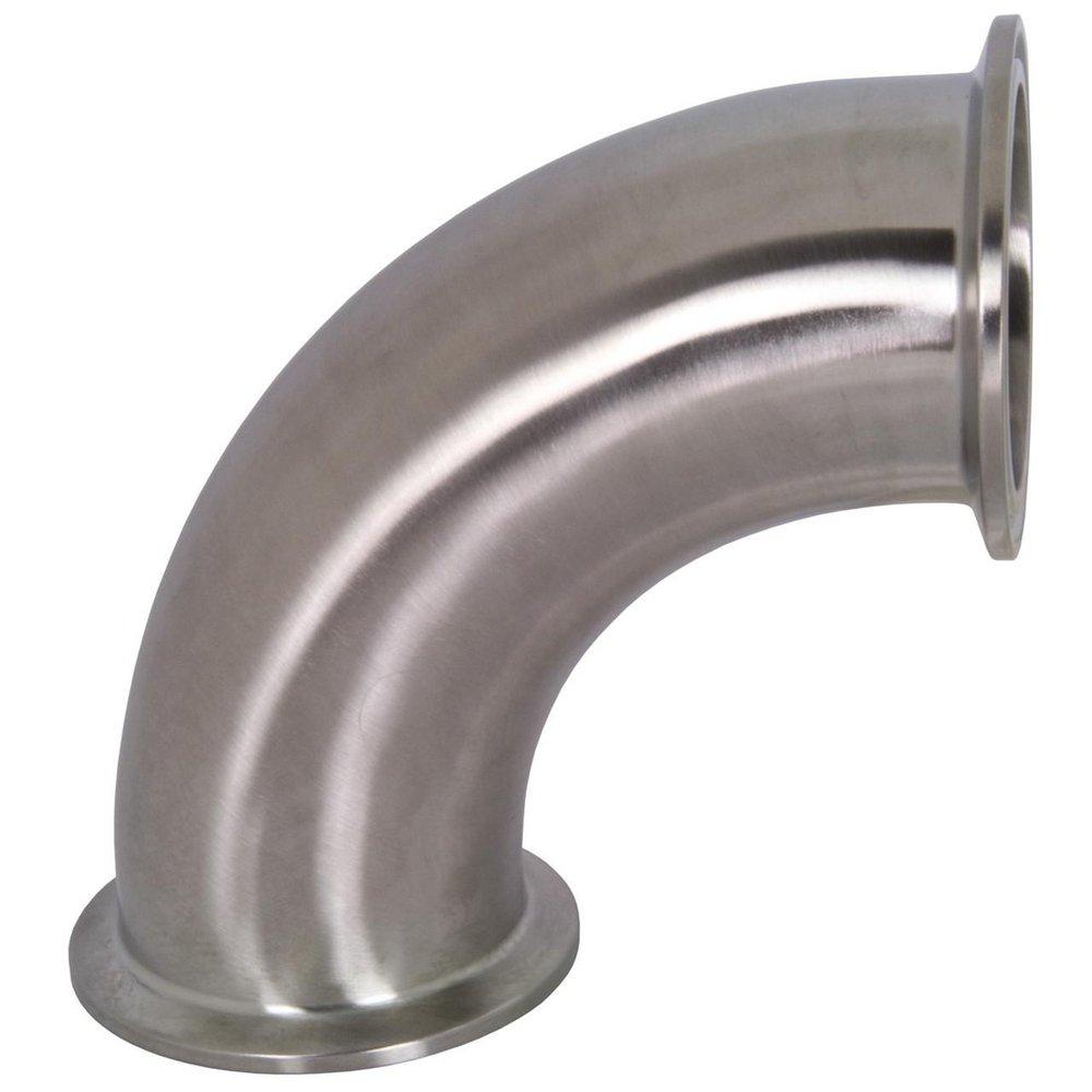 Polished No. 7 Clamp 316L Stainless Steel PM Tee 