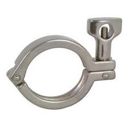 1/2 in. Heavy Duty 304 Sanitary Stainless Steel Single Pin Clamp