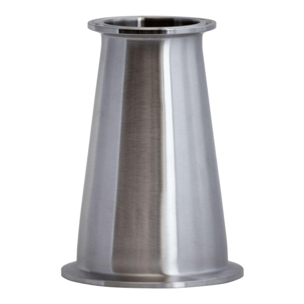 FNW&reg; Polished No. 7 11-1/8 in. Clamp Global 316L Stainless Steel Concentric Reducer 