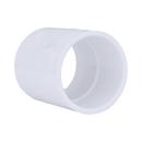 White PVC Schedule 40 Coupling 