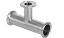 3 x 3 x 2 in. Clamp 316L Stainless Steel Long Reducing Tee