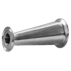 1-1/2 x 1 in. 316L Stainless Steel Clamp Eccentric Reducer #7