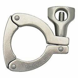 1 - 1-1/2 in. Sanitary 304 Stainless Steel Three Segment Clamp