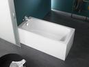 Kaldewei USA Alpine White 59 x 27-1/2 in. Drop-In Bathtub with Reversible Drain 