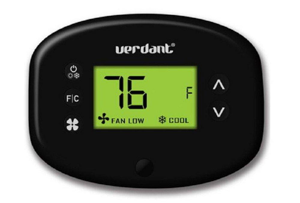 Verdant Environmental Technologies White 2H/1C Non-programmable Thermostat 