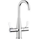 Two Handle Bar Faucet in Polished Chrome