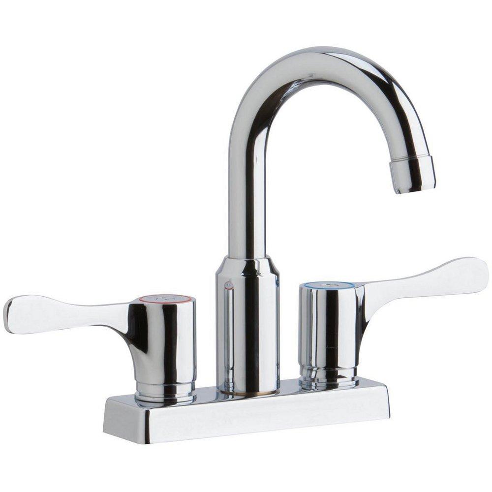 Elkay Polished Chrome Two Lever Handle Bar Faucet 