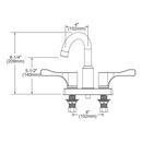 Elkay Polished Chrome Two Lever Handle Bar Faucet 