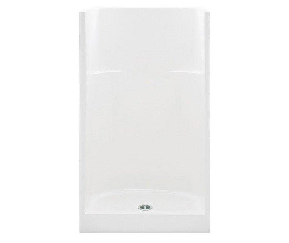 Aquatic White 33-1/4 x 32 x 73-1/4 in. Alcove Shower Unit 