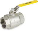 Smith-Cooper Stainless Steel Full Port Threaded 2000# Ball Valve 