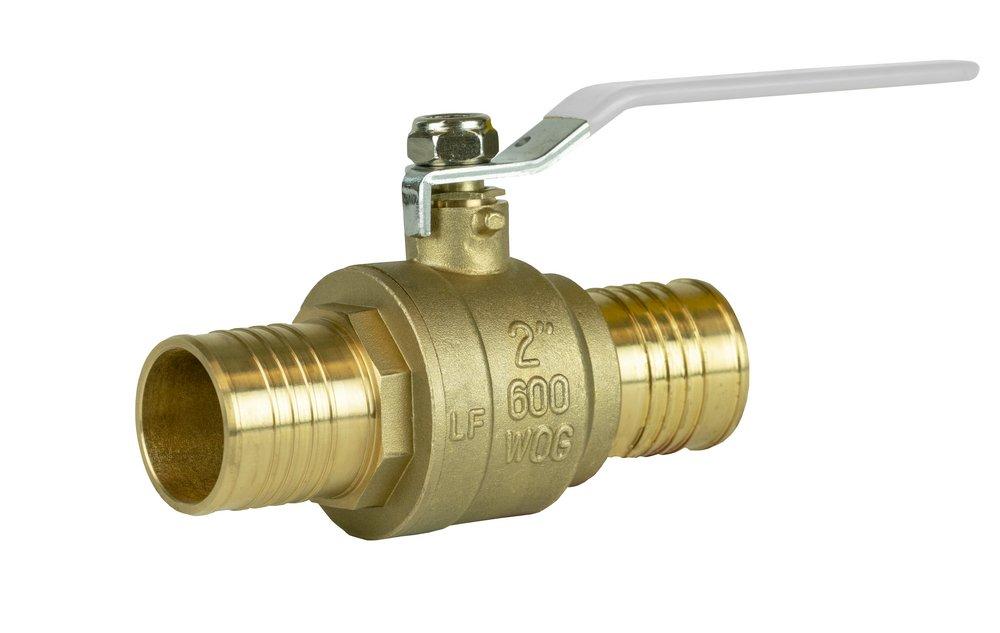 Jomar International Brass Standard Port PEX Ball Valve 