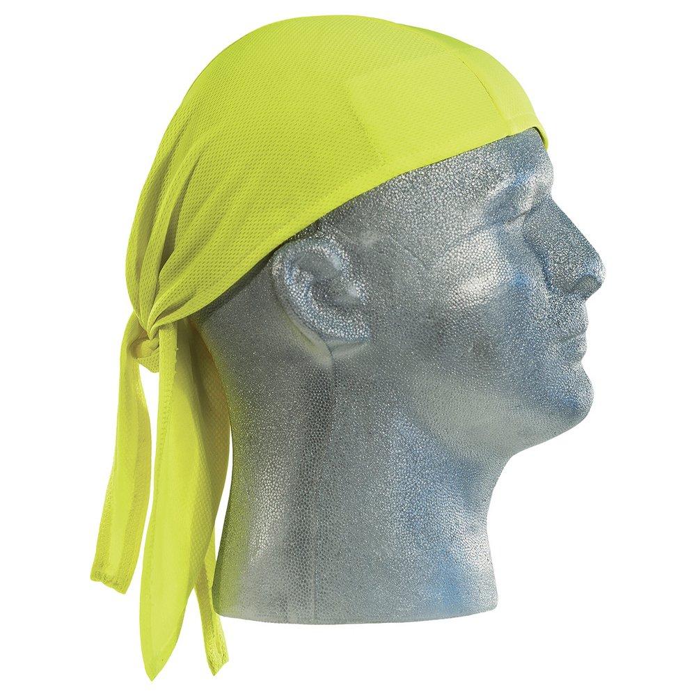 ERB Safety Hi-Viz Lime High-Visibility Doo Rag Mesh Knit Cap Headwraps 