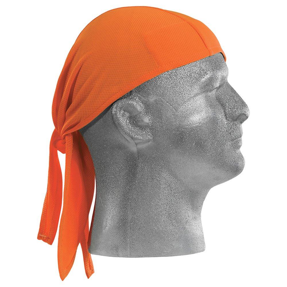 ERB Safety Hi-Viz Orange High-Visibility Doo Rag Mesh Knit Cap Headwraps 